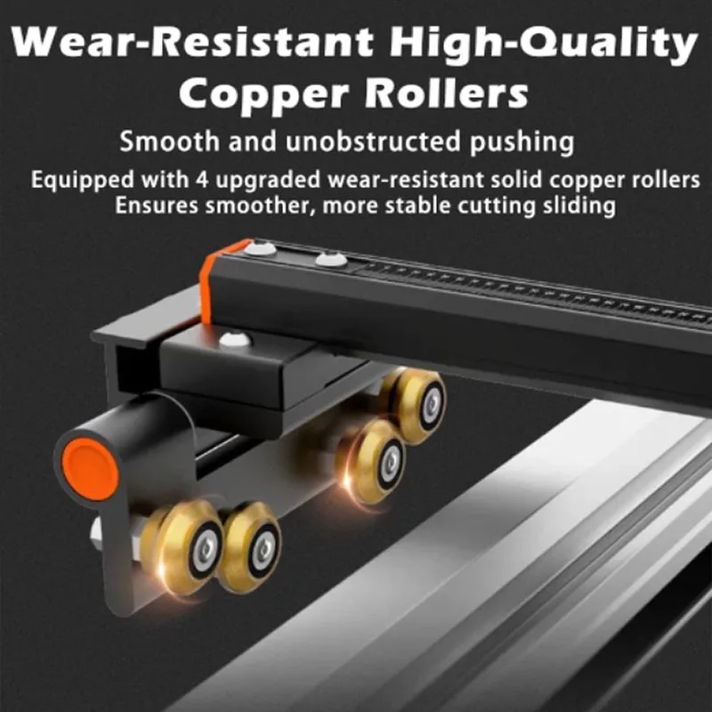 Upgraded T-Type Push Cutter Professional Industrial 1700mm High-Precision Manual Floor Tile Rock Slab Cutting Tool  Customized view 4