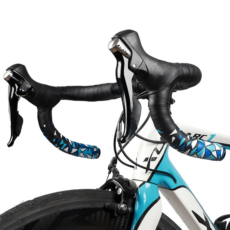 

Лента на руль велосипеда, противоскользящая лента из искусственной кожи, MTB, дорожная амортизационная ручка, крепления для езды на велосипеде, дорожный автомобильный гоночный ремень, аксессуары для велосипеда