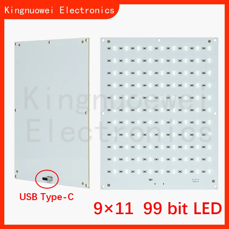 LED Backlight Board para Bamboo CMYK, USB-C Fonte de Alimentação, 9x11, 99bit, 5V, 1A