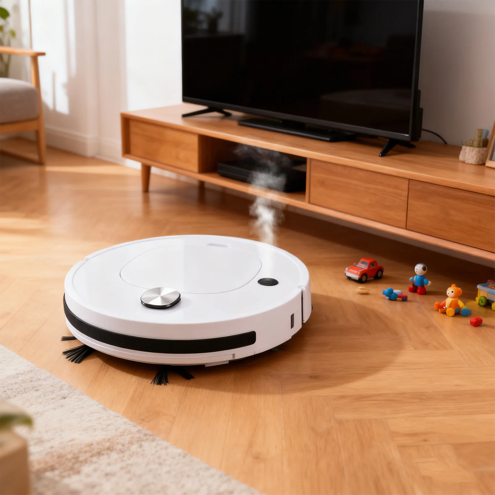 

Automatic Robot Vacuum Cleaner Robot Vacuum and Mop Combo 4 in 1 Automatic Robotic Vacuum Cleaner for Hair Dirt Dust Removal