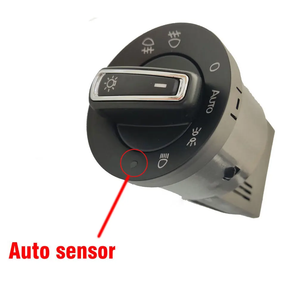 Car Headlight Fog Lamp Switch Headlamp Switch Car Accessorie For VW Golf Jetta Tiguan Touran Passat Scirocco