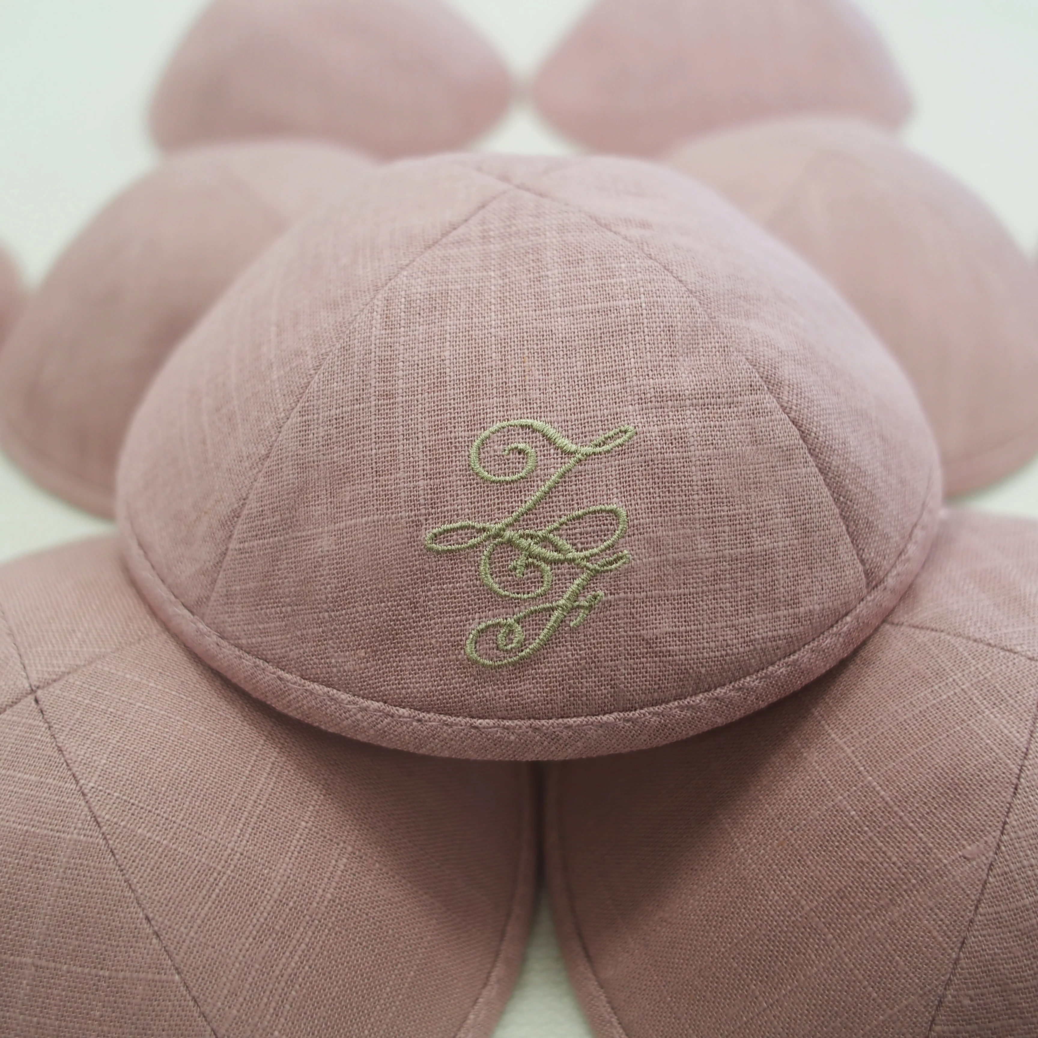 customized jewish kippot, wedding kippah , yarmulke