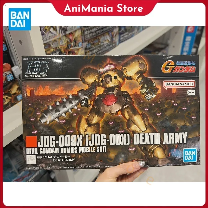 

Оригинальная сборная модель Bandai HG 1/144 JDG-009X (JDG-OOX) DEATH ARMY, коллекционная фигурка из аниме, подарок для детей, игрушка, украшение