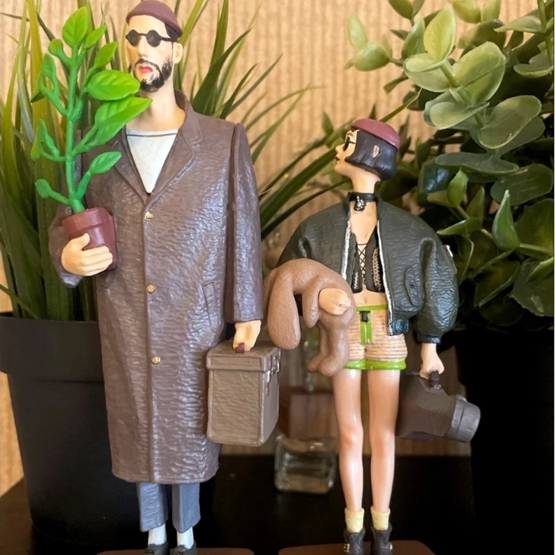 16 cm Film Perifere Miniatuur Model Standbeeld Jean Reno Scène Serie Ornament Tafelblad Decoratieve Pop Speelgoed Jongens Meisjes Geschenken