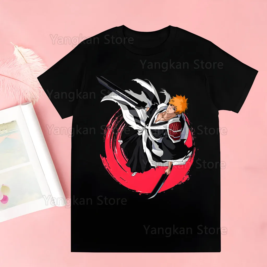

Bleach Aizen Sousuke новая мужская футболка модная футболка с принтом летняя мужская новинка футболка с коротким рукавом мужские забавные топы