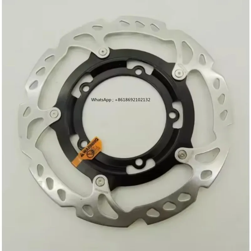 1pc for Shimano STEPS SM-RTC60 5-Bolt Bicycle Bike Rotor for SG-C6000 Silver- C/L 160 MM