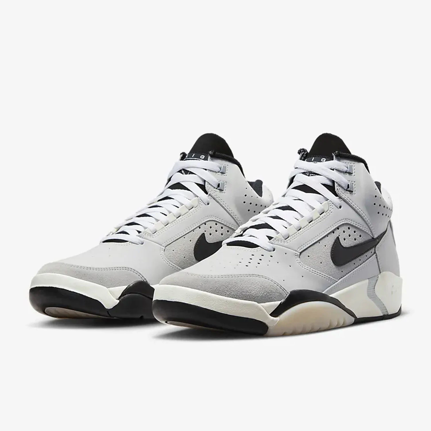 Nike Official Authentic AIR FLIGHT LITE MID Men's Retro Basketball Shoes FJ2949-001