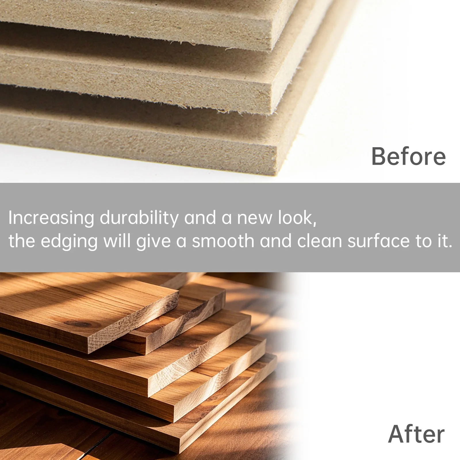 15M Hot Melt Adhesive Wood Edge Banding Furniture Cabinet Wood Surface Table Pre-glued Veneer Edging Tape Funiture Accessories image 6