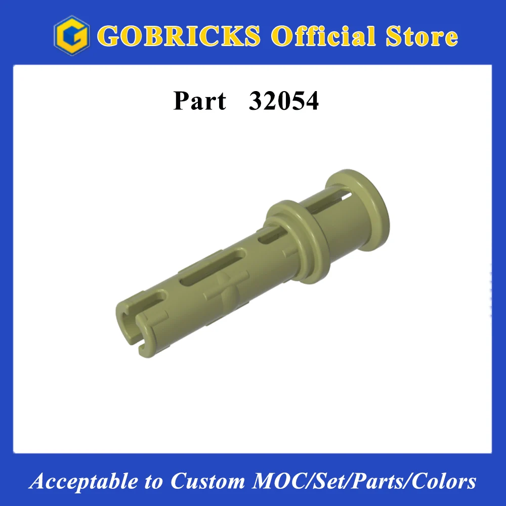 

Gobricks, 1 шт., 32054, технические булавочные кирпичи, длинные с фрикционными выступами, детали вздовж и стопорная втулка, маленькие блоки, хрящ, почти обод, подарки