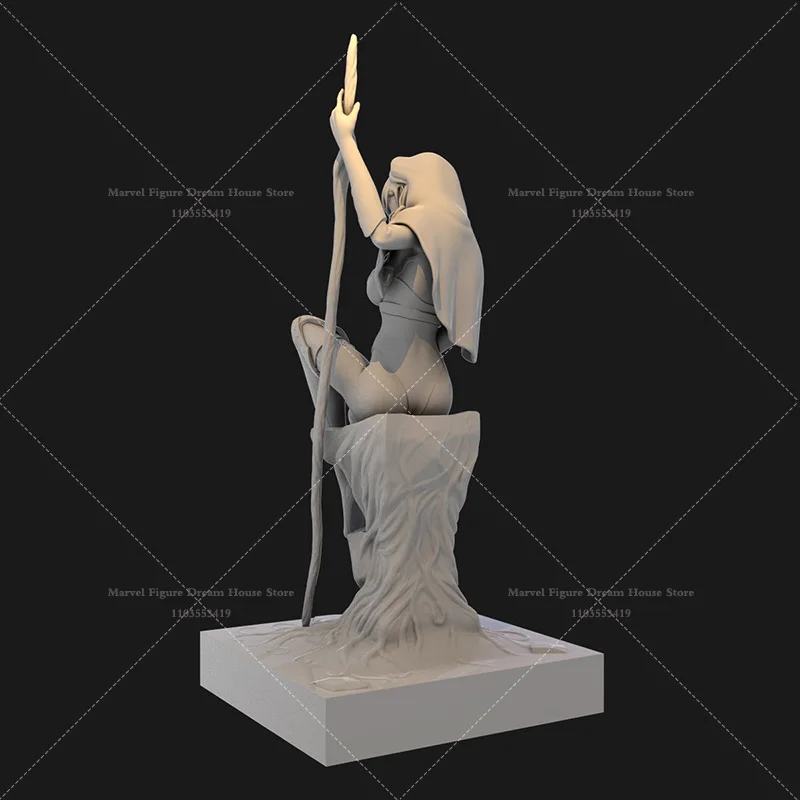 1/24 1/12 Scale Fallen Religious Female Practitioners Dark Style Medieval Mysterious Terrifying Image 3D Resin Un-panited Model