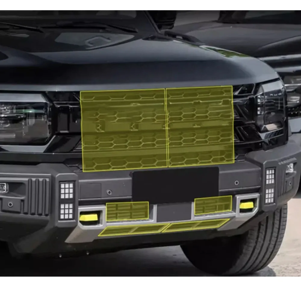 For Jetour T2 Traveller 2022 2023 Car Front Grille Insect Proof Net Radiator Condenser Protective Cover Auto Accessories