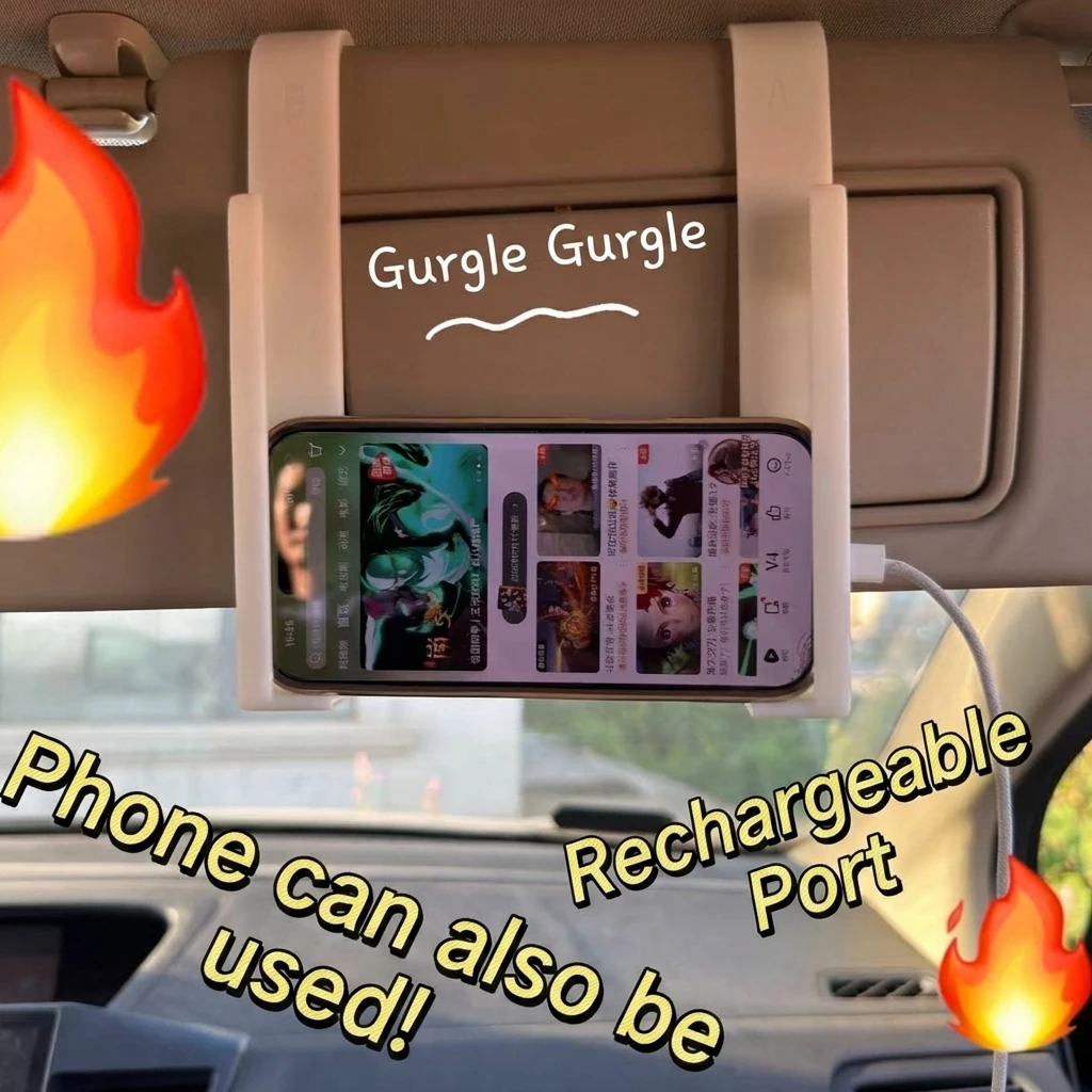 1Pair Car Tablet Holder Sun Visor Mount for 7 to 12 Inch Devices  Anti Slip Durable Design Long Trips Adults Kids image 2