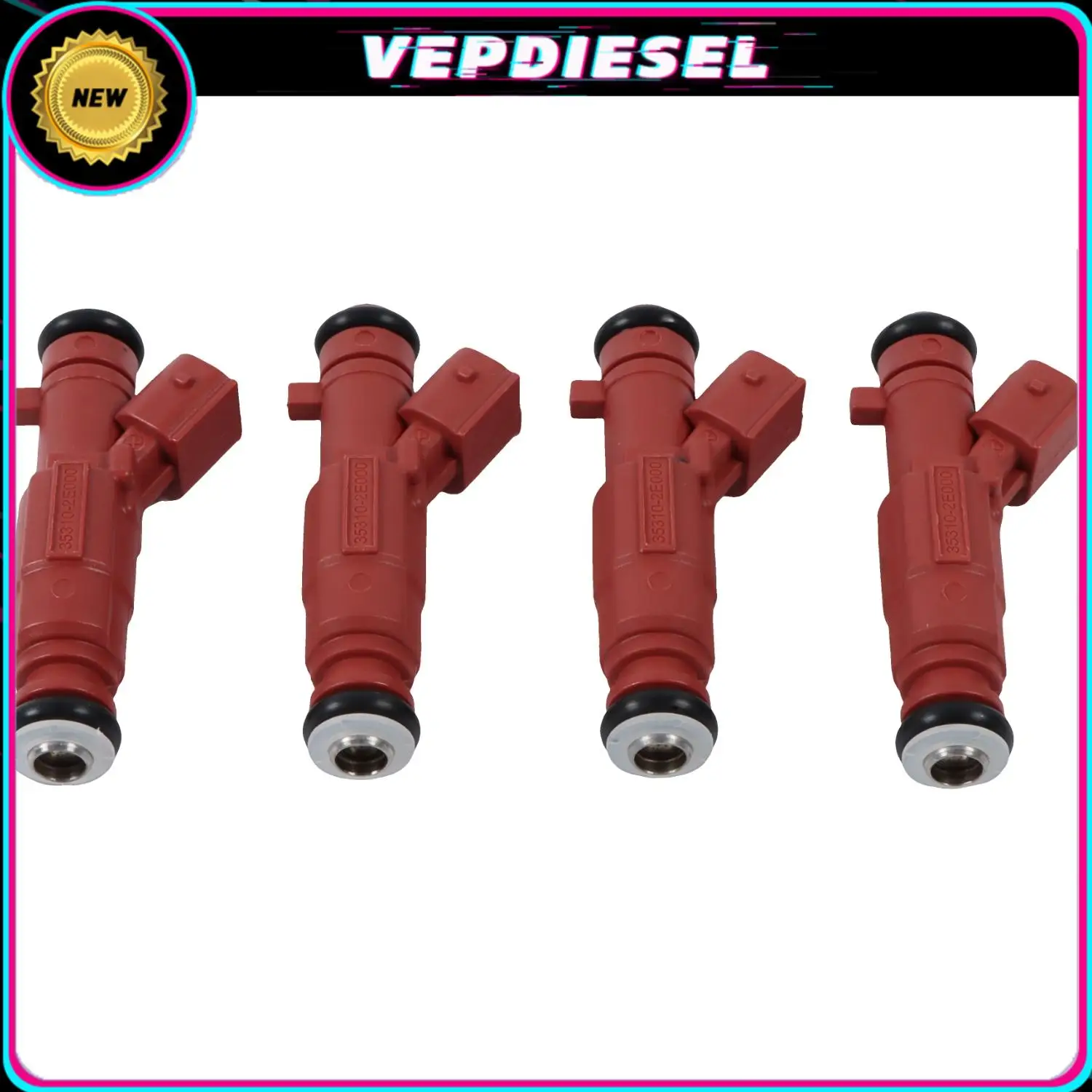 

4 шт. топливные форсунки 35310-2E000 для Hyundai для Kia Elantra Forte Soul Veloster аксессуары