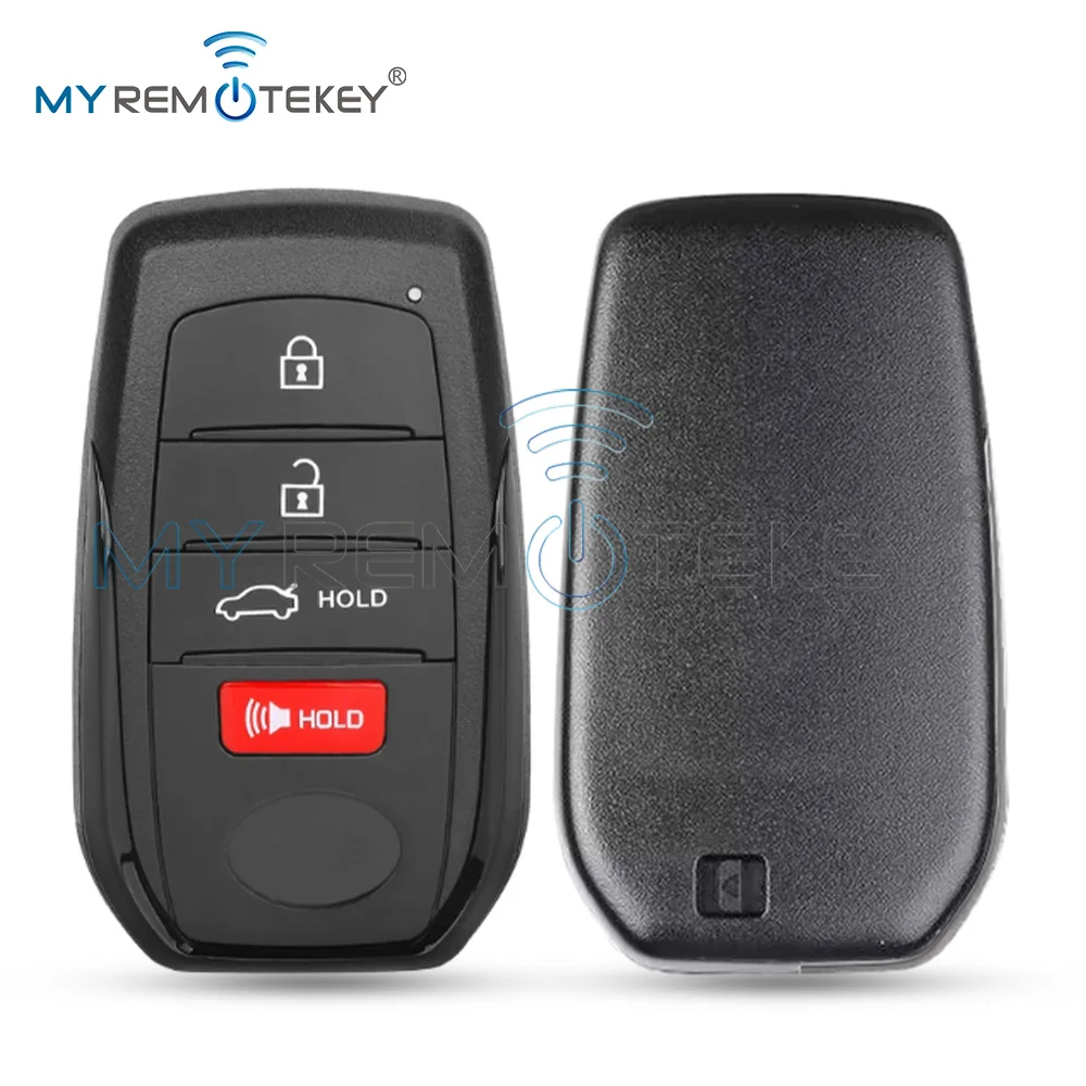 REMTEKEY Smart Key shell 4/5 Button for 2021-2023 Toyota Corolla Sienna Tundra BZ4X FCC HYQ14FBX