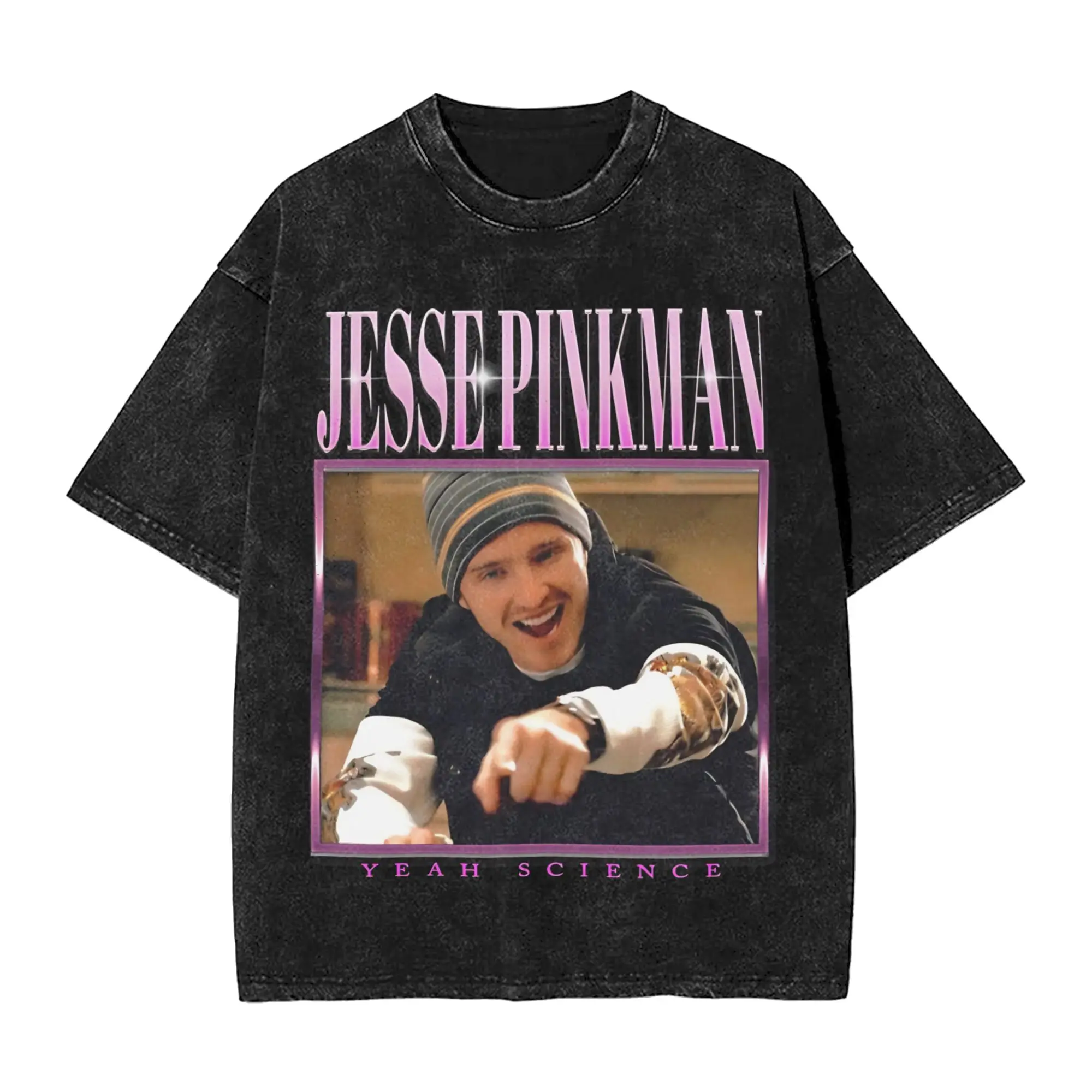 Jesse Pinkman T Shirt  Hip Hop T Shirts Short Sleeve Vintage Tops Summer Cotton O Neck Big Size Top Tees