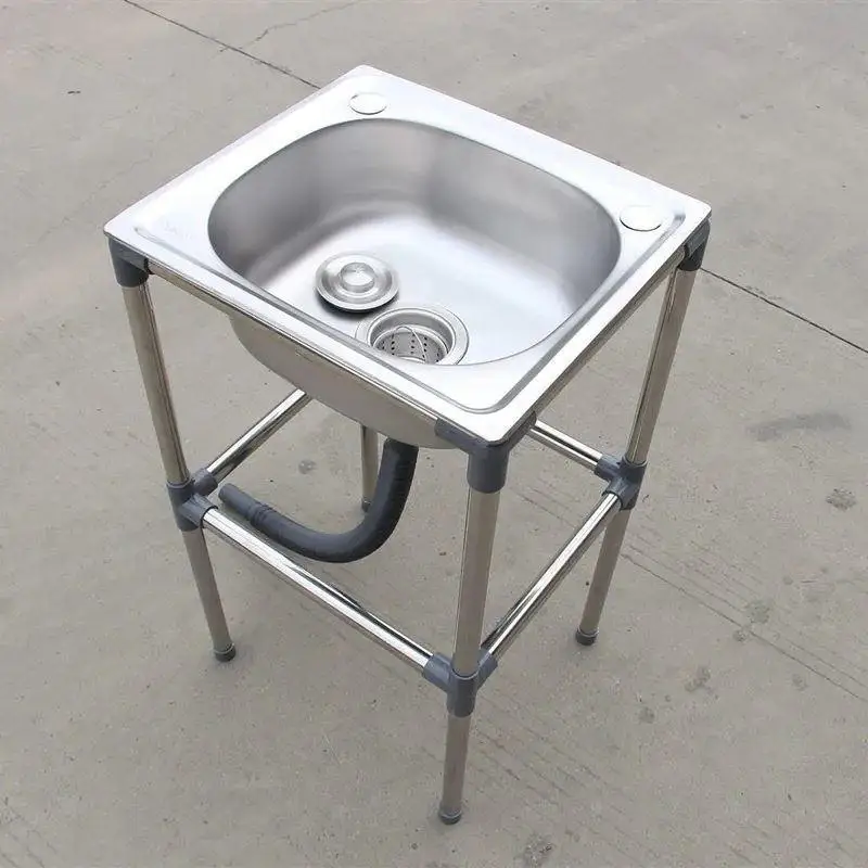 Temporary washbasin, simple bathroom washbasin, rental housing, construction site washbasin, single tank, simple vegetable washi