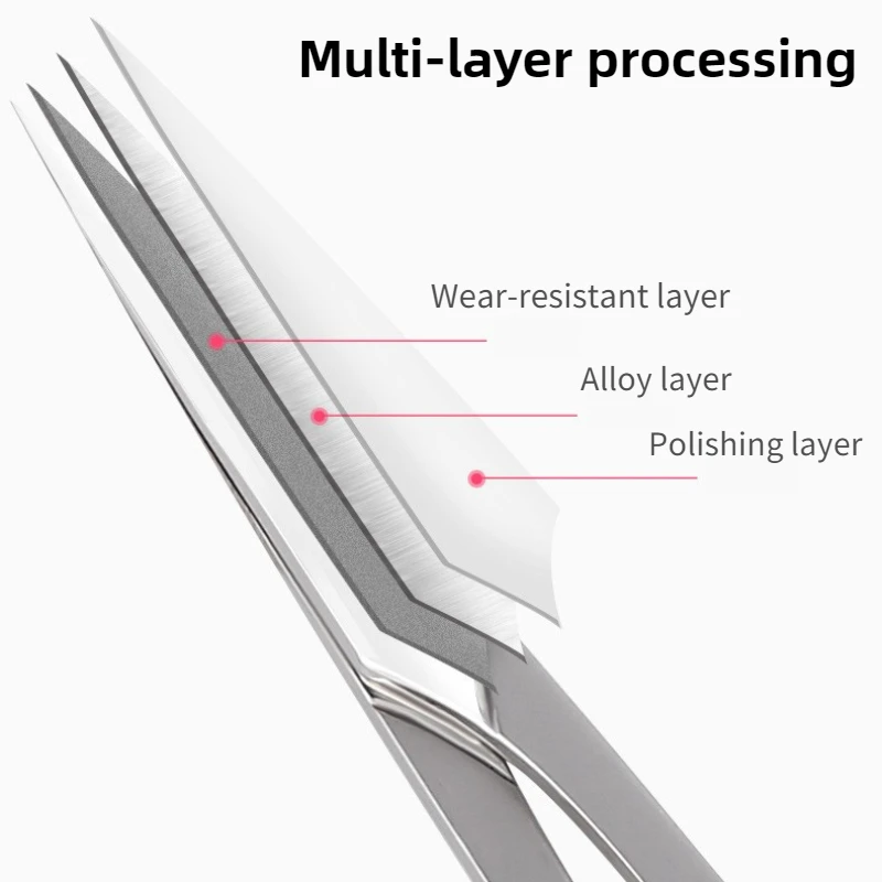 

Professional Stainless Steel Scissors with Soft Non-Slip Grip - Sharp Blades for Eyebrow Trimming, Beard Grooming, Hair Cutting