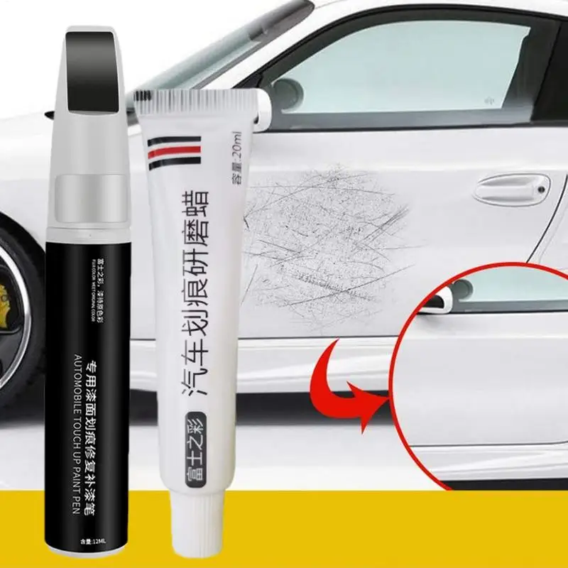 Touch Up Paint Pen Automotive Paint Touch Up Pen Professional Auto Paint Repair Car Scratch Remover Wax For Cars SUVs Trucks