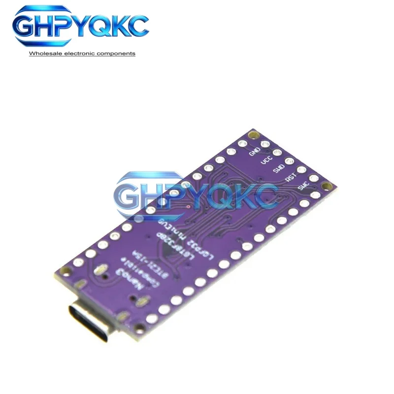 GHPYQKC LGT8F328P Arduino Nano Compatible Board CH340 with USB Type-C Built-in Programmer for DIY Projects
