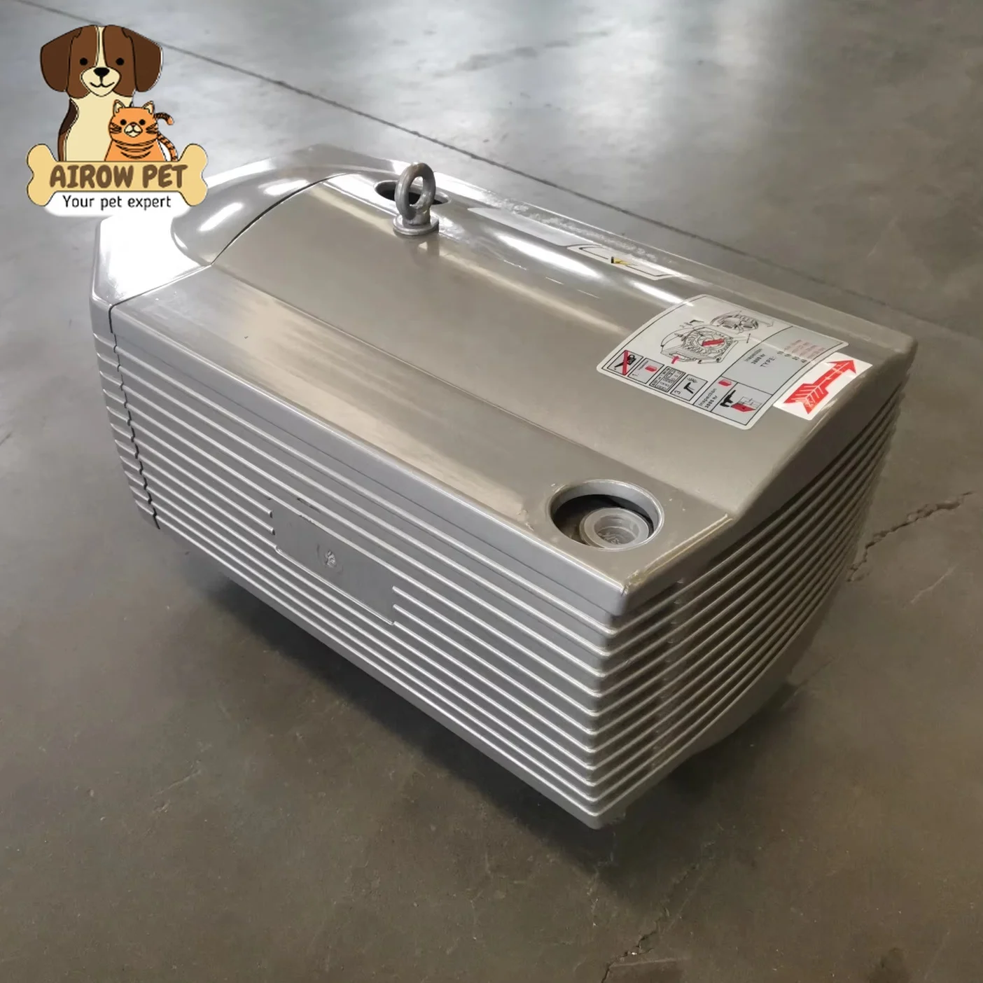 AIROW Golden Bridge High Pressure Dry Vane Vacuum Pump 1.1kw Oil-Free Rotary Vane for Machining Applications-BFV25