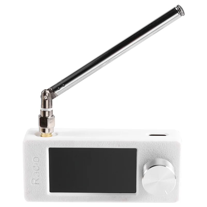 JABS-SI4732 Портативное радио 10 кГц-180 МГц Интерфейс SMA Телескопическая антенна LSB USB AM FM Мини Карманное радио, приемник