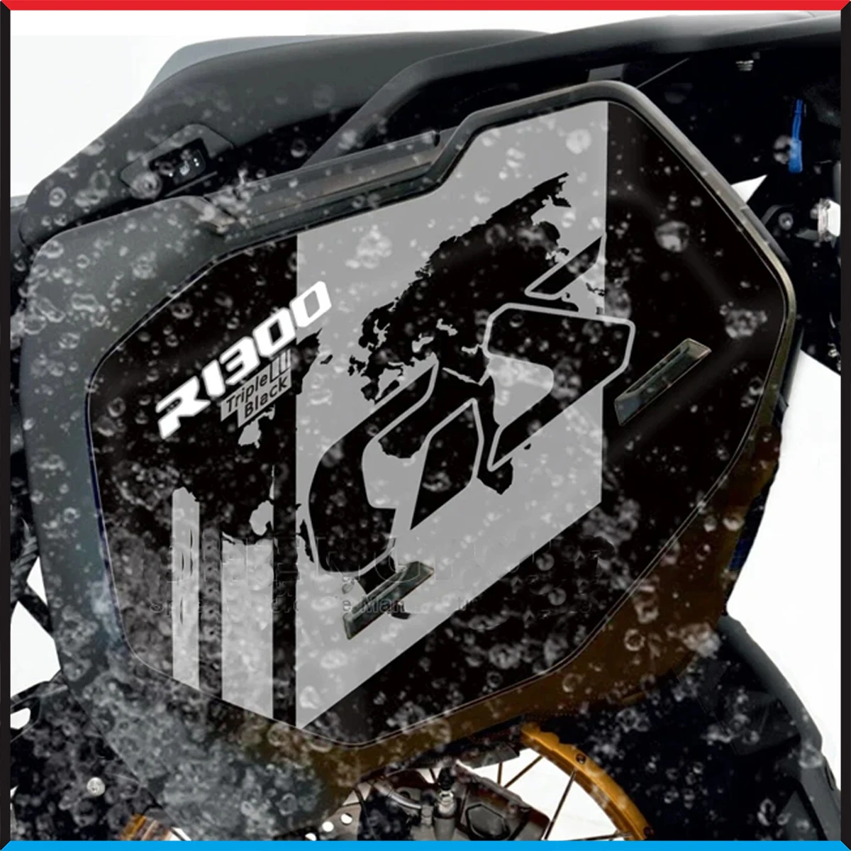 For R 1300 GS R1300GS Trunk Luggage Panniers Side Top Cases Suitcase Protector Stickers Decals 2024 2023