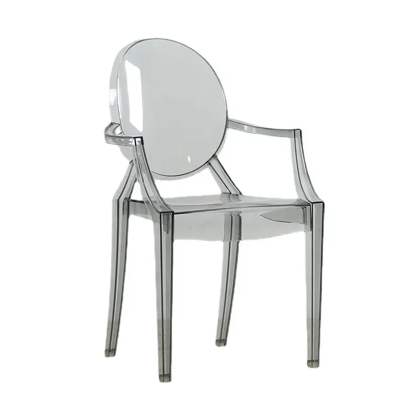 Transparent Dining Acrylic Chair Custom Ghost Chair Devil Online Celebrity Household Plastic Stool Transparent Cosmetic Chair