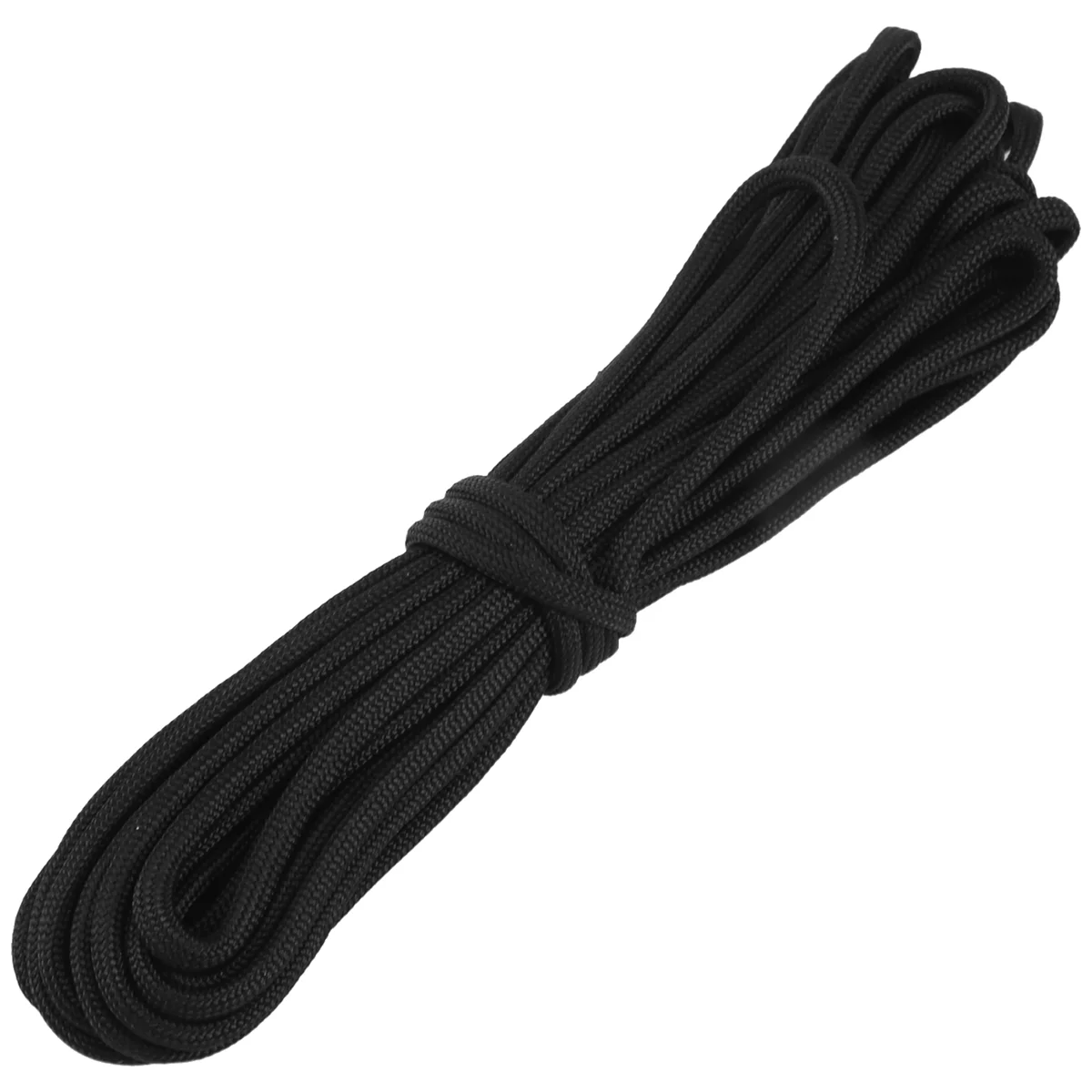 Paracord 550 Parachute Rope 7 Core Strand for Climbing Camping Buckle Rope Black 25FT XQ