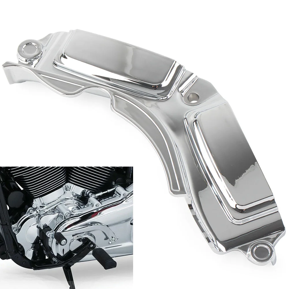 1Pc Chrome ABS Motorbike Cylinder Base Side Cover Protective Guard For Harley Davidson Softail Heritage Classic Fat Boy 2018-up