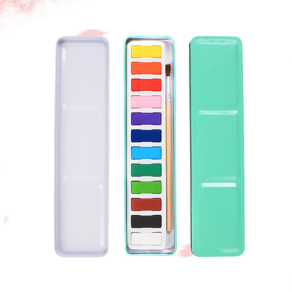 

3 Set Watercolor Paint Set Solid Watercolor Pigment Set Washable Watercolor Pigment Set Paint Solid Gouache Paints Kit Practical