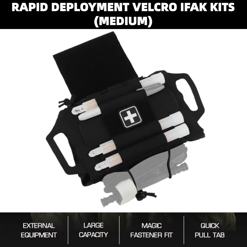 

Outdoor rapid deployment first aid kit, outdoor first aid supplies storage bag, expanded hanging bag