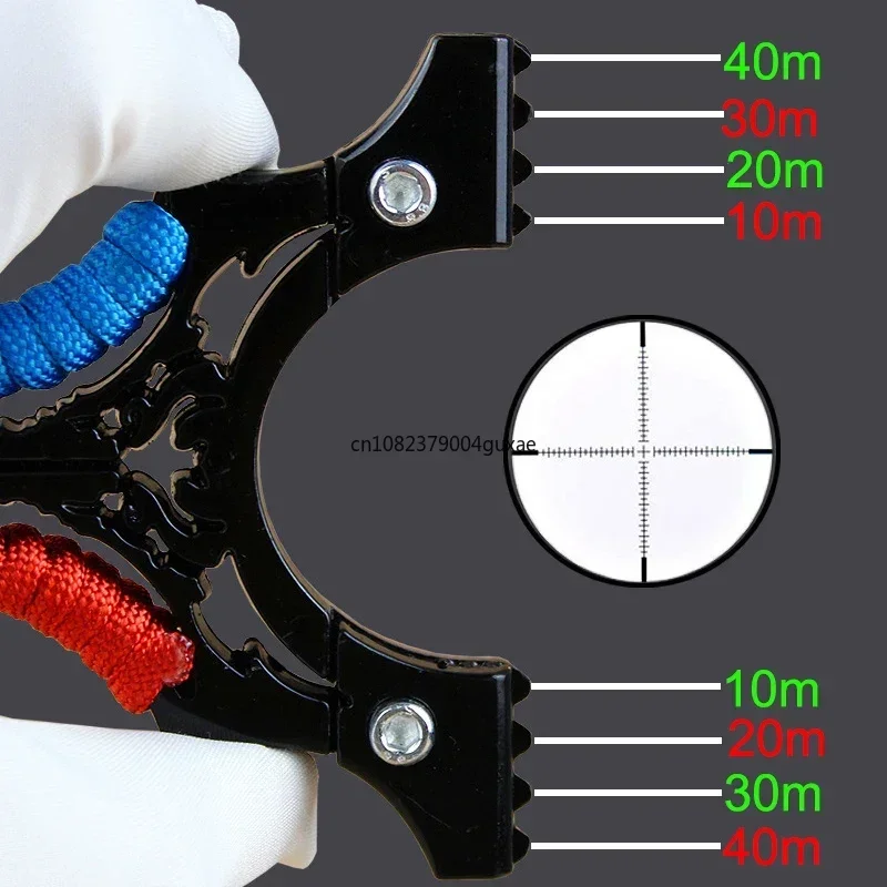 Powerful Metal Outdoor Aiming Slingshot Protection Hand Cover Sling Shot Outdoor Hunting and Shooting Practice Package