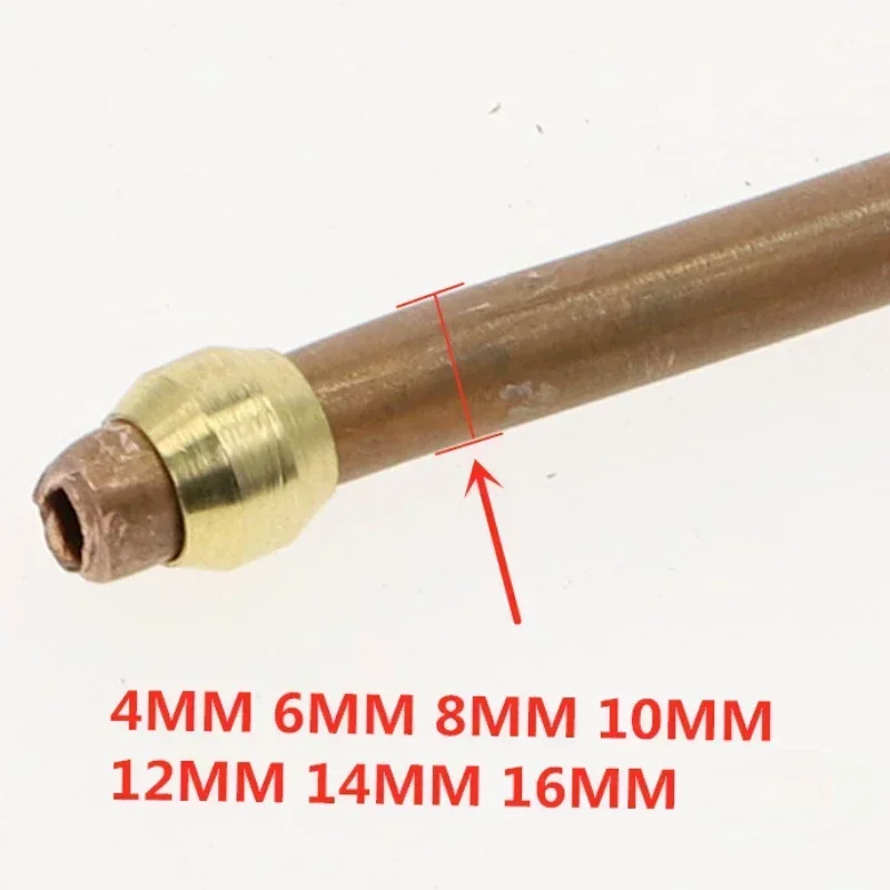 Virole à double cône en laiton, 4mm, 6mm, 8mm, 10mm, 12mm, 14mm OD, Manchon de compression, Raccords de bague d'étanchéité, Système de lubrification pour tube, 10 pièces