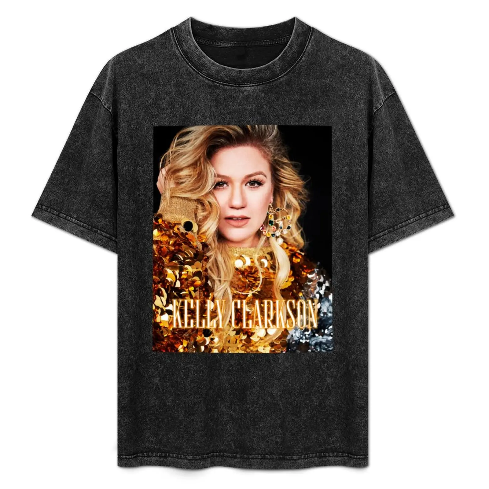 

Kelly Clarkson T-Shirt Casual All Match Tee Shirt for Men