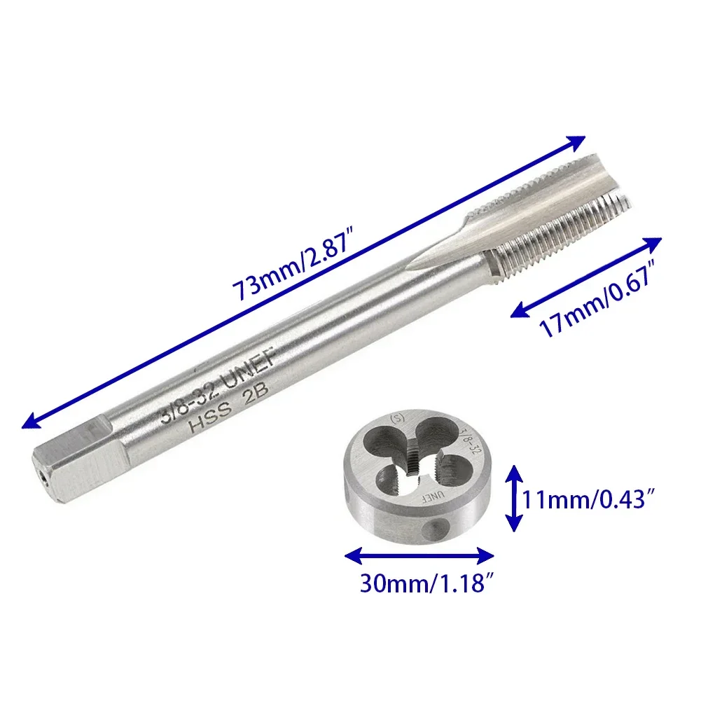 Tap Tap And Die 2pcs 3/8