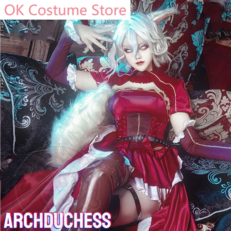 Game Identity V Archduchess Bloody Queen Cosplay Costume Identity V Mary New Skin Archduchess Cosplay Costume and Wig