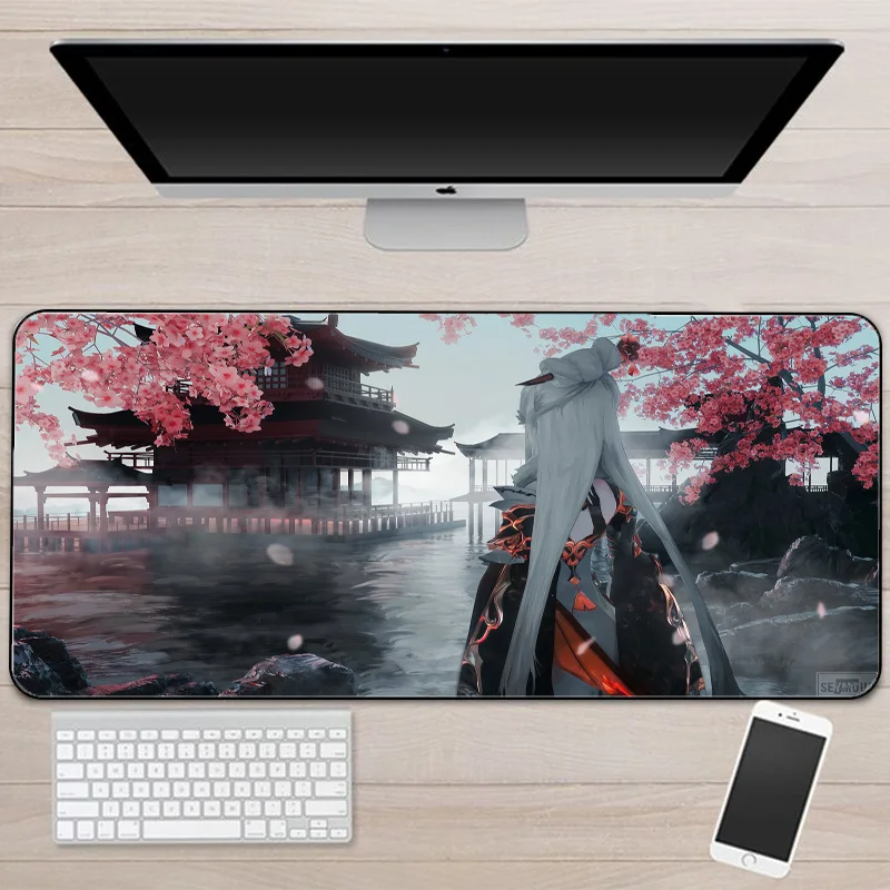 

Large Anime Mouse Pad genshin impact Game Player Keyboar Pad Mini Pc Gaming Accessories Desk Mat Xl carpet mats mousepad