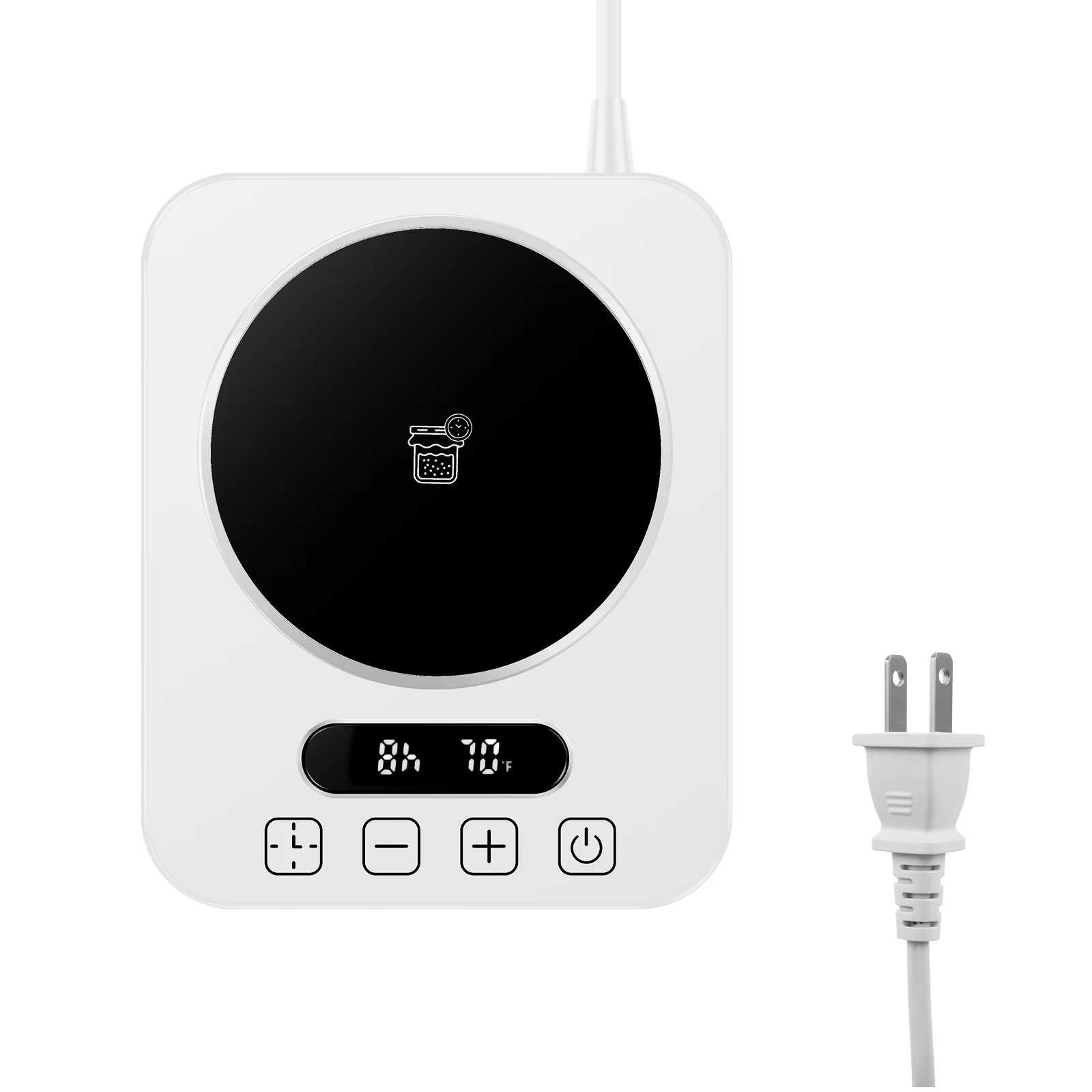 PC Sourdough Starter Warmer Temperature Control Dough Fermentation Thermostat Reservation Function Sourdough Warmer Mat Cooking