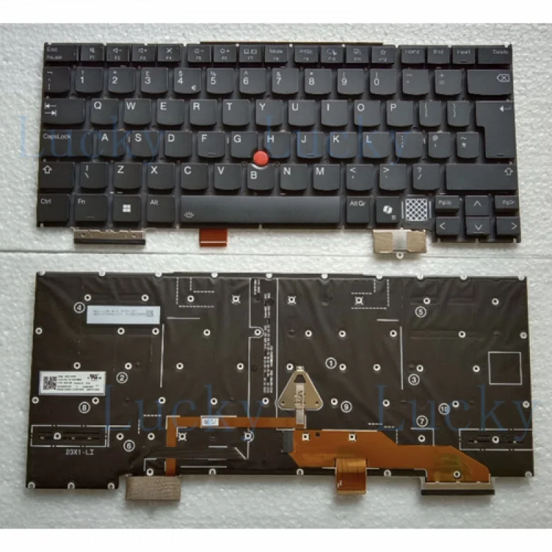 f    for lenovo ThinkPad X1 Carbon G12 UK layout keyboard blacklight