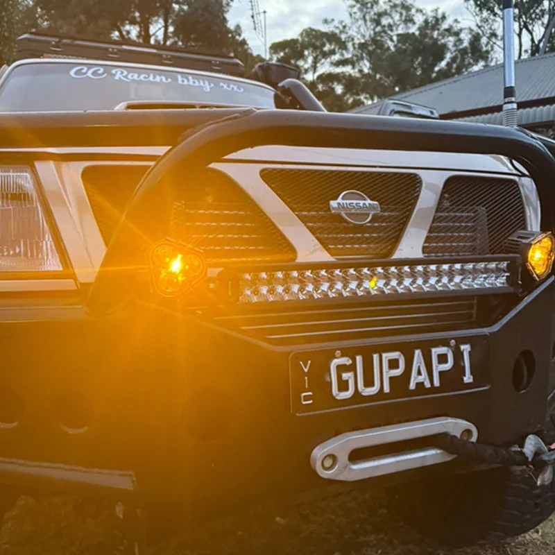 Уникальный LIGHTFOX 3-дюймовый комбинированный луч IP68 Водонепроницаемый 70 Вт Вспомогательный внедорожный светодиодный светильник для сборки Светодиодный рабочий светильник 4x4 Светодиодный прожектор