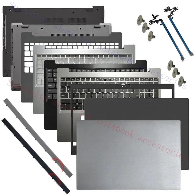 NEW For Ideapad L340-15IWL L340-15API L3-15IML05 L3-15ITL6 Laptop LCD Back Cover Front Bezel Palmrest Bottom Case Hinge keyboard