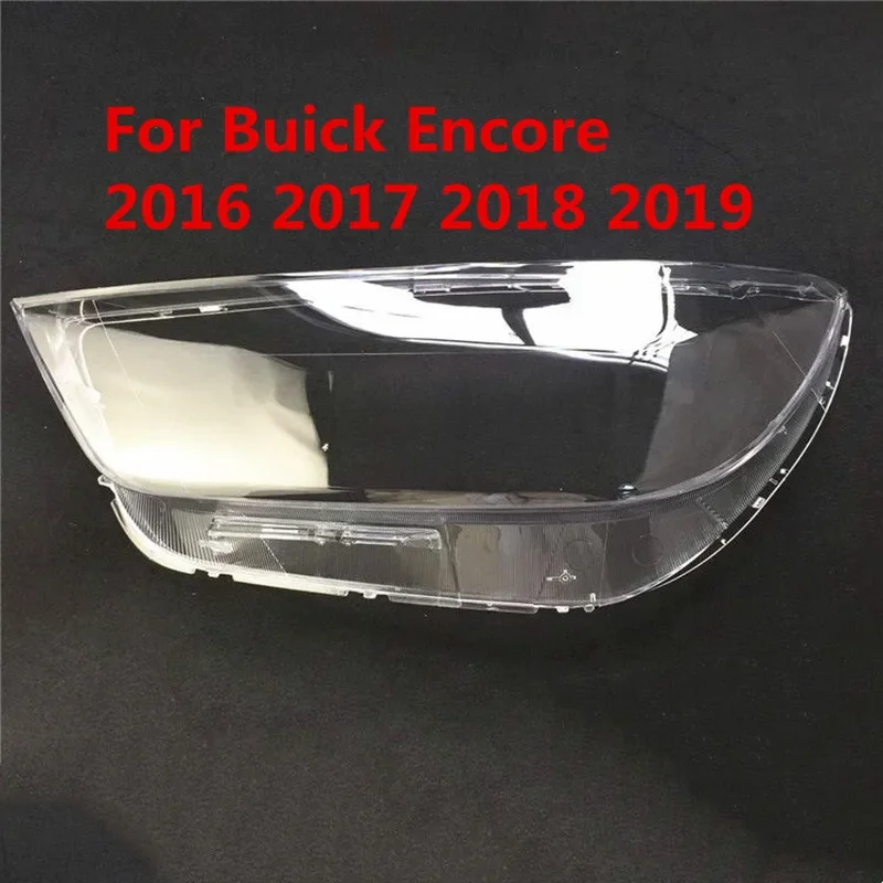 

Front Headlight Cover Lampshade Shell Transparent Headlamp Lens Cover Glass Lamp Shell MaskFor Buick Encore 2016 2017 2018 2019