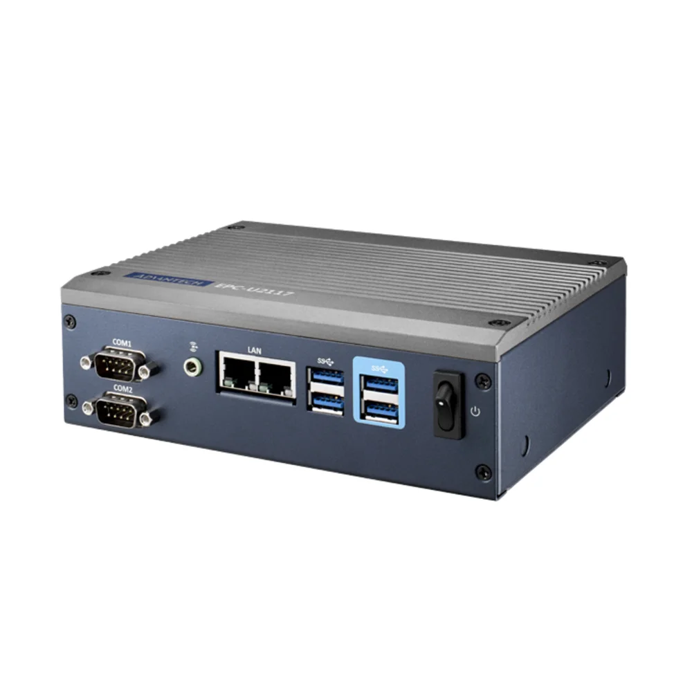 Advantech EPC-U2117 Atom Platform Palm Size Lüfterloses System Eingebetteter Computer Industrieller Mini-PC