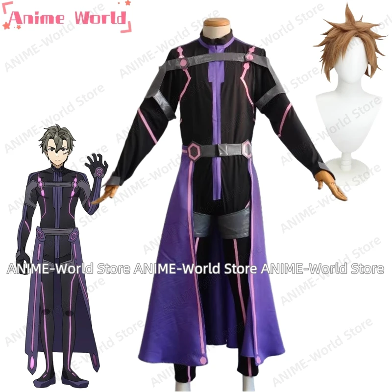 

《Нестандартный размер》Аниме-игра Eiji Nochizawa Косплей Костюм Хэллоуин Парик Вечеринка для взрослых