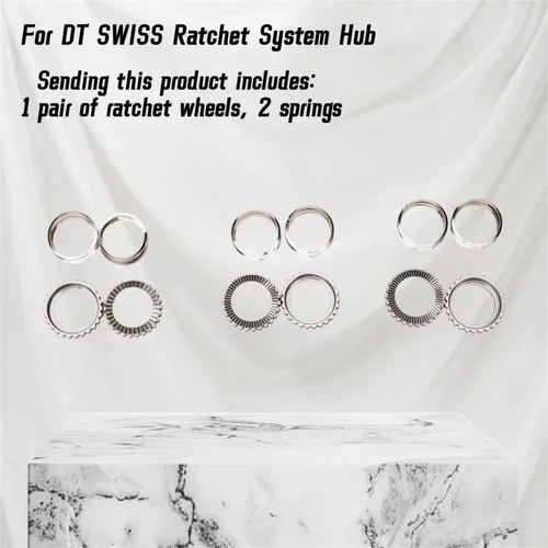 Trinquete para DT Swiss 36T/54T/60T, cubo de rueda de bicicleta, trinquete de estrella plana, Kit de reparación de trinquete, sistema de rueda de parche