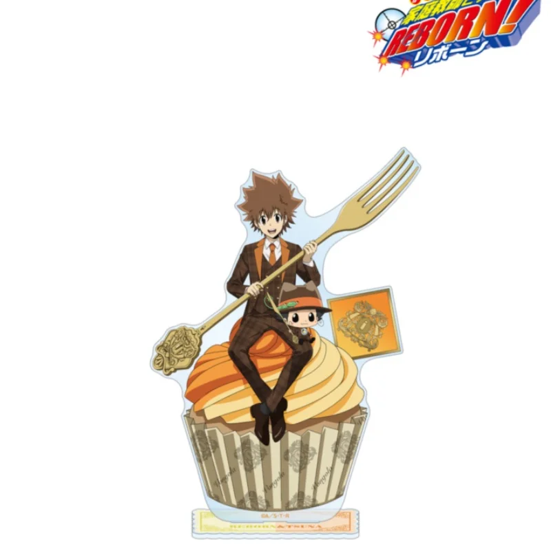 Katekyō Hitman Reborn! 15CM Acrylic Stand figure Stand Plate Cosplay Prop Decor Cartoons present Friend Festivals Keychain