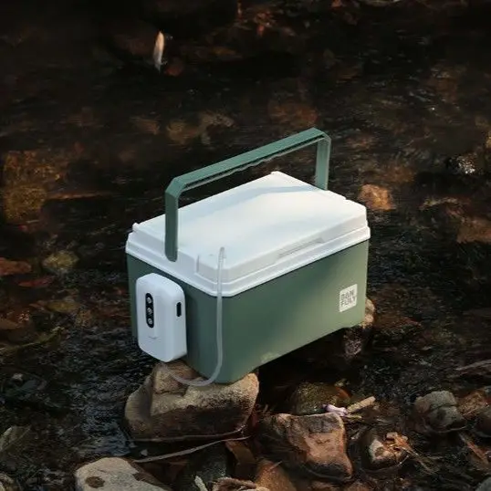 

New Oxygenated Fishing Box Insulated Live Fish Bucket for Shrimp Keeping and Sea Fishing with Seat