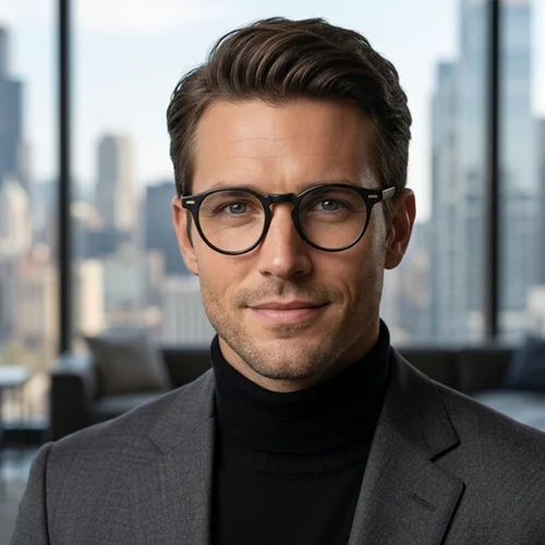 Imagen 2 del producto JMISUS gafas graduadas redondas Retro rotundidad UV400 gafas de sol ópticas fotocromáticas gafas progresivas Vintage para mujer y hombre