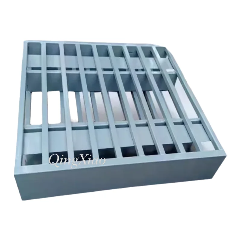 Double Side Galvanized Heavy Duty Warehouse Metal Moisture Proof Logistics Storage Rack Industrial Base Plate view 5