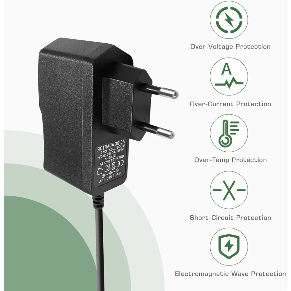 AC to DC 100-240V Power Adapter 5V 1A Power Supply Switching Charger 1A Converter With EU Plug
